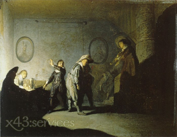 Rembrandt - Die heisse Hand - La main chaude